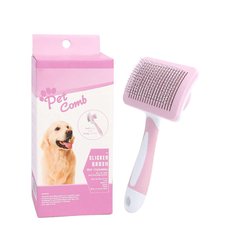 FREDOPETS Self Cleaning Slicker Brush