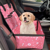 FREDOPETS Pet Car Safety Seat In-Car Travel Bag for Dogs and Cats