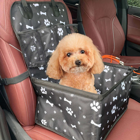FREDOPETS Pet Car Safety Seat In-Car Travel Bag for Dogs and Cats