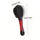 FREDOPETS 2-in-1 Double-Sided Pet Grooming Brush