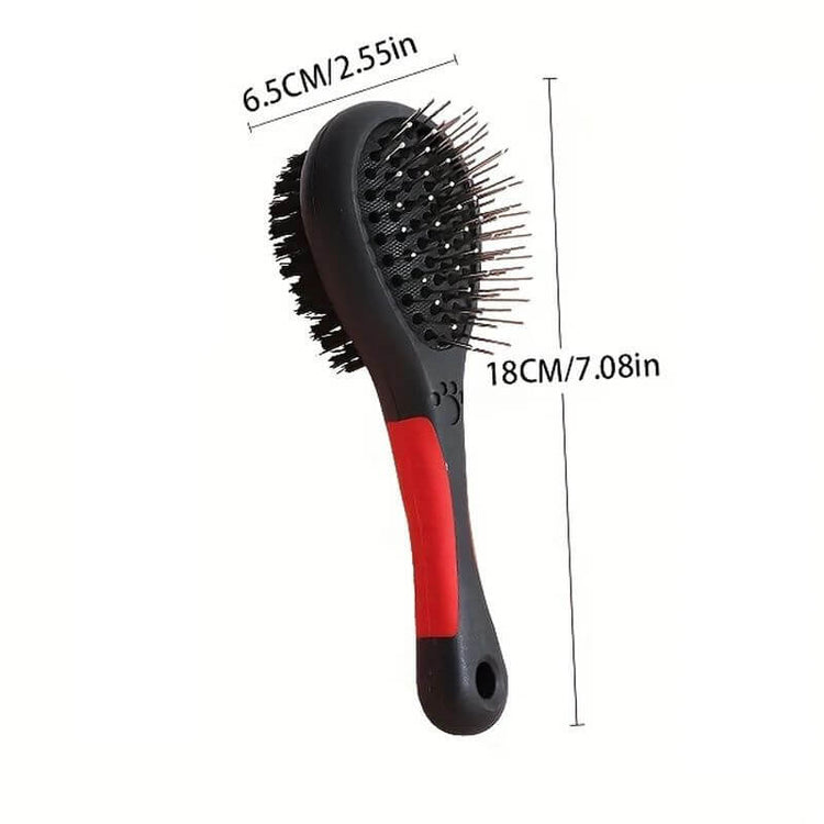 FREDOPETS 2-in-1 Double-Sided Pet Grooming Brush