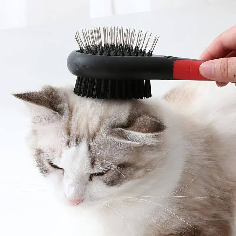 FREDOPETS 2-in-1 Double-Sided Pet Grooming Brush