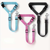 FREDOPETS 2-in-1 Pet Car Seat Belt Leash