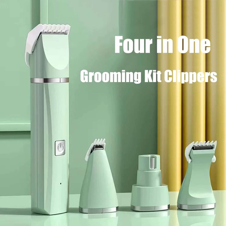 FREDOPETS 4-in-1 Pet Grooming Clippers Kit