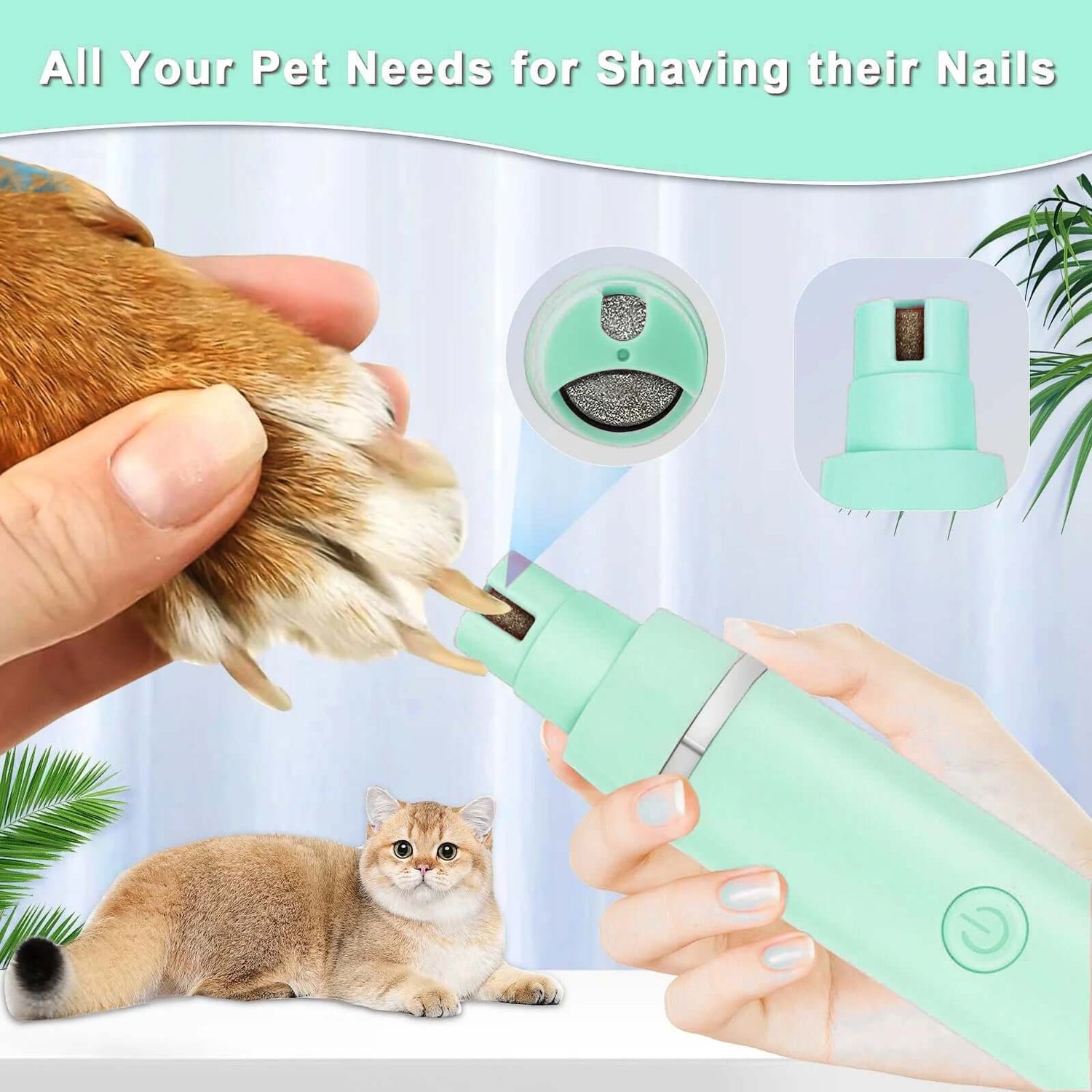FREDOPETS 4-in-1 Pet Grooming Clippers Kit