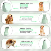 FREDOPETS 4-in-1 Pet Grooming Clippers Kit