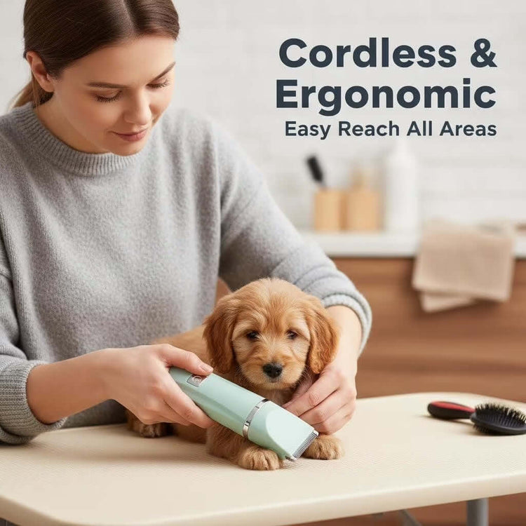 FREDOPETS 4-in-1 Pet Grooming Clippers Kit