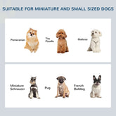 FREDOPETS Elevated Puppy Feeding Station White
