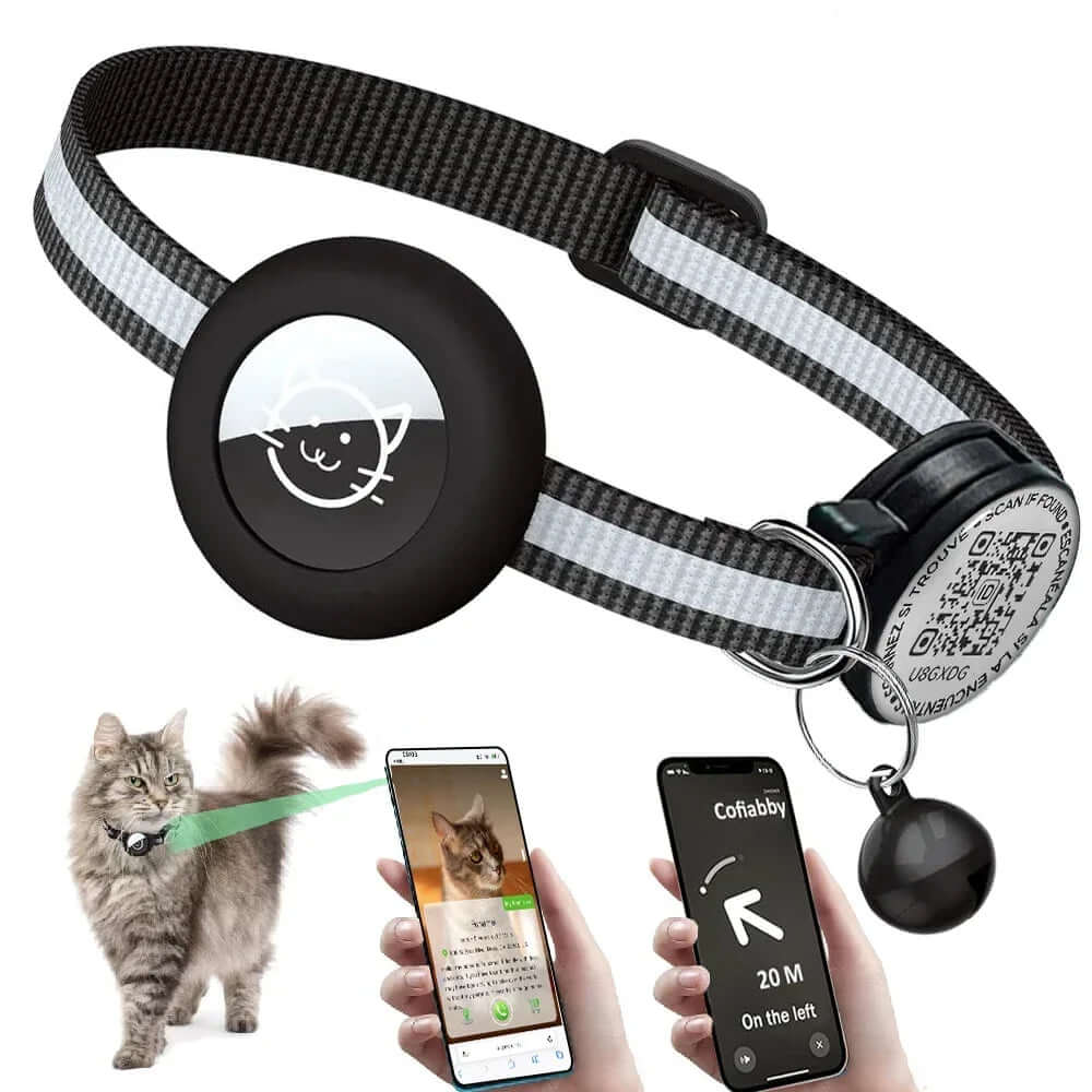 FREDOPETS AirTag Holder Cat Collar No GPS