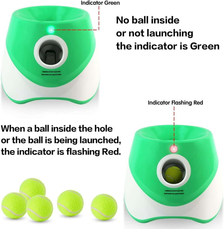 FREDOPETS Automatic Dog Ball Launcher