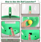 FREDOPETS Automatic Dog Ball Launcher