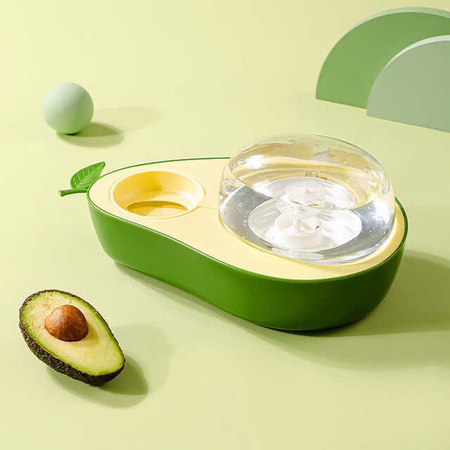 FREDOPETS Avocado Automatic Pet Feeder Bowl