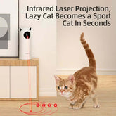 FREDOPETS Automatic Smart LED Laser Cat Toy