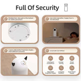 FREDOPETS Automatic Smart LED Laser Cat Toy
