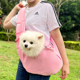 FREDOPETS Autumn Winter Crossbody Pet Carrier Bag for Cats and Dogs