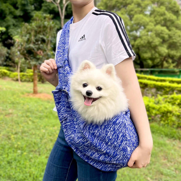 FREDOPETS Autumn Winter Crossbody Pet Carrier Bag for Cats and Dogs