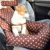 FREDOPETS Car Kennel Pet Travel Car Seat
