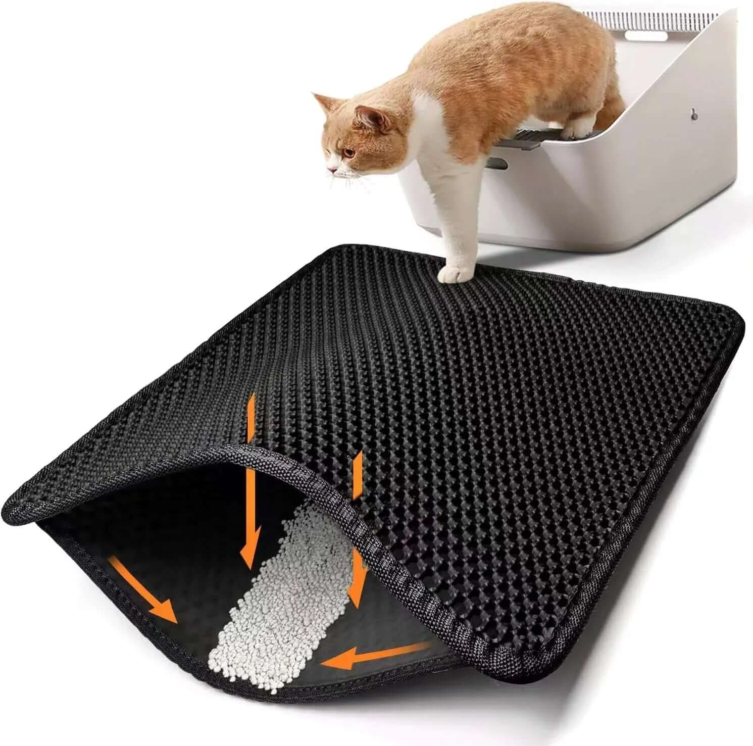 FREDOPETS Cat Litter Trapping Mat