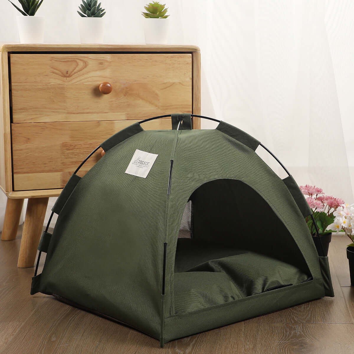 FREDOPETS Cat Tent Cooling Mat Pet Bed