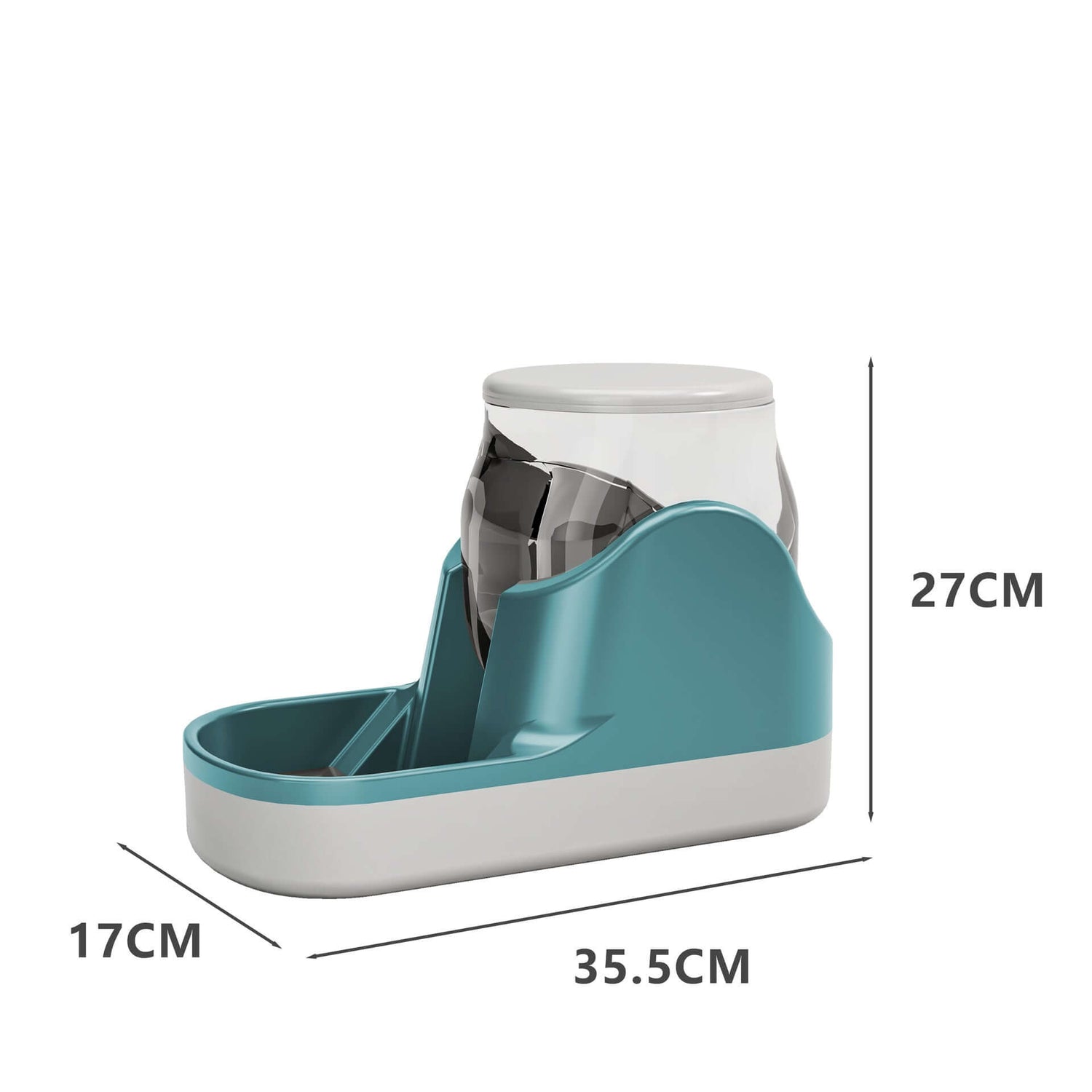 FREDOPETS Automatic Pet Feeder Water Fountain