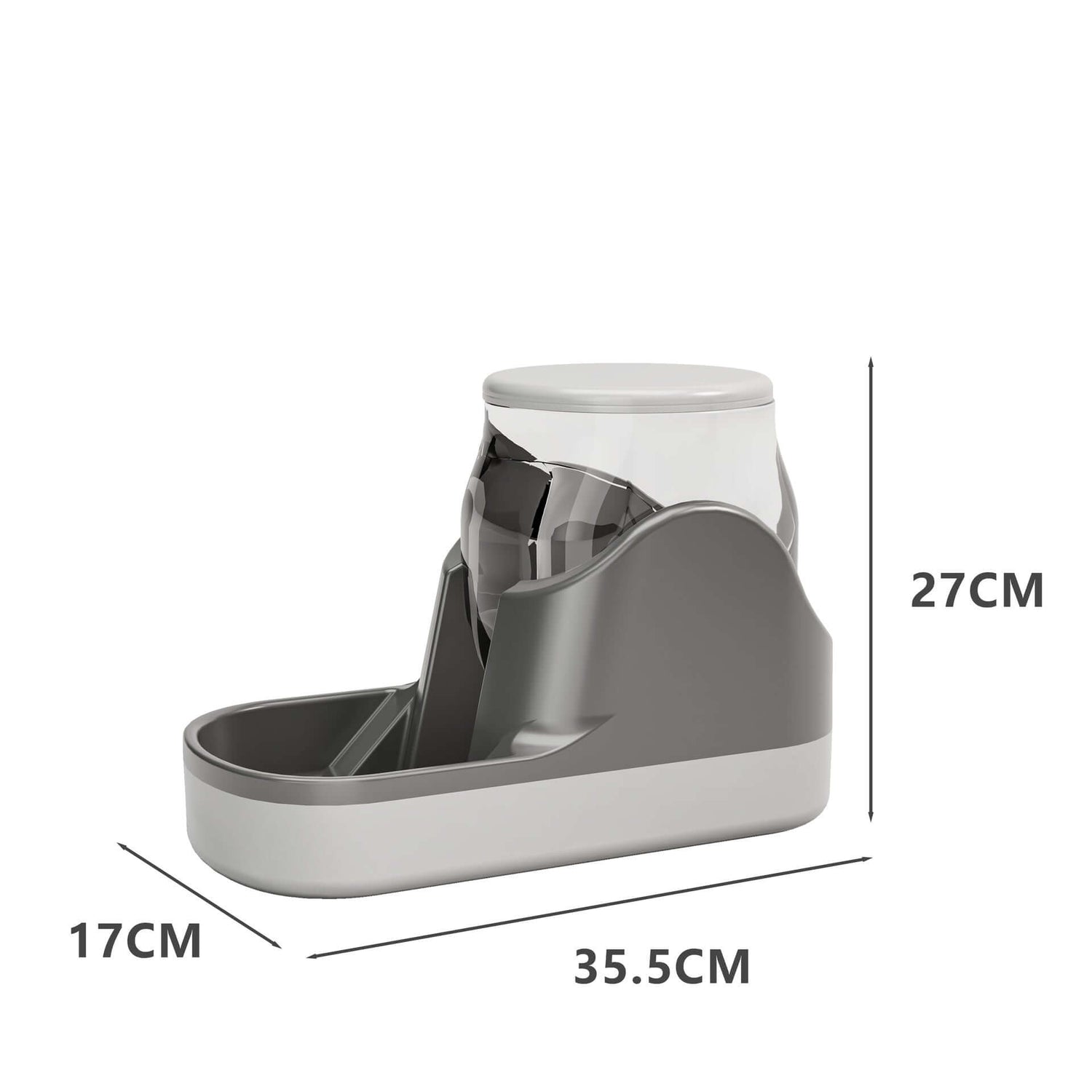 FREDOPETS Automatic Pet Feeder Water Fountain