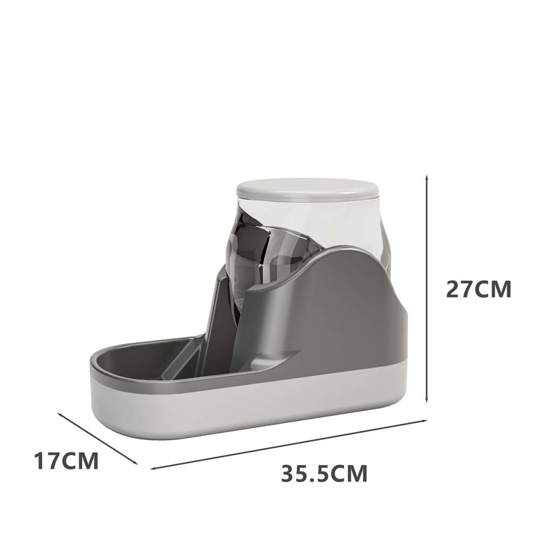 FREDOPETS Automatic Pet Feeder Water Fountain