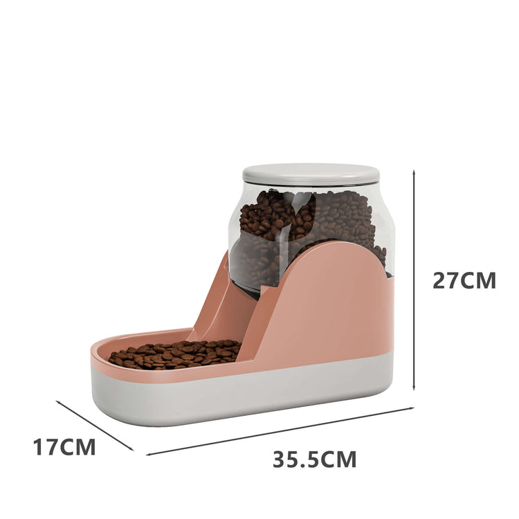 FREDOPETS Automatic Pet Feeder Water Fountain