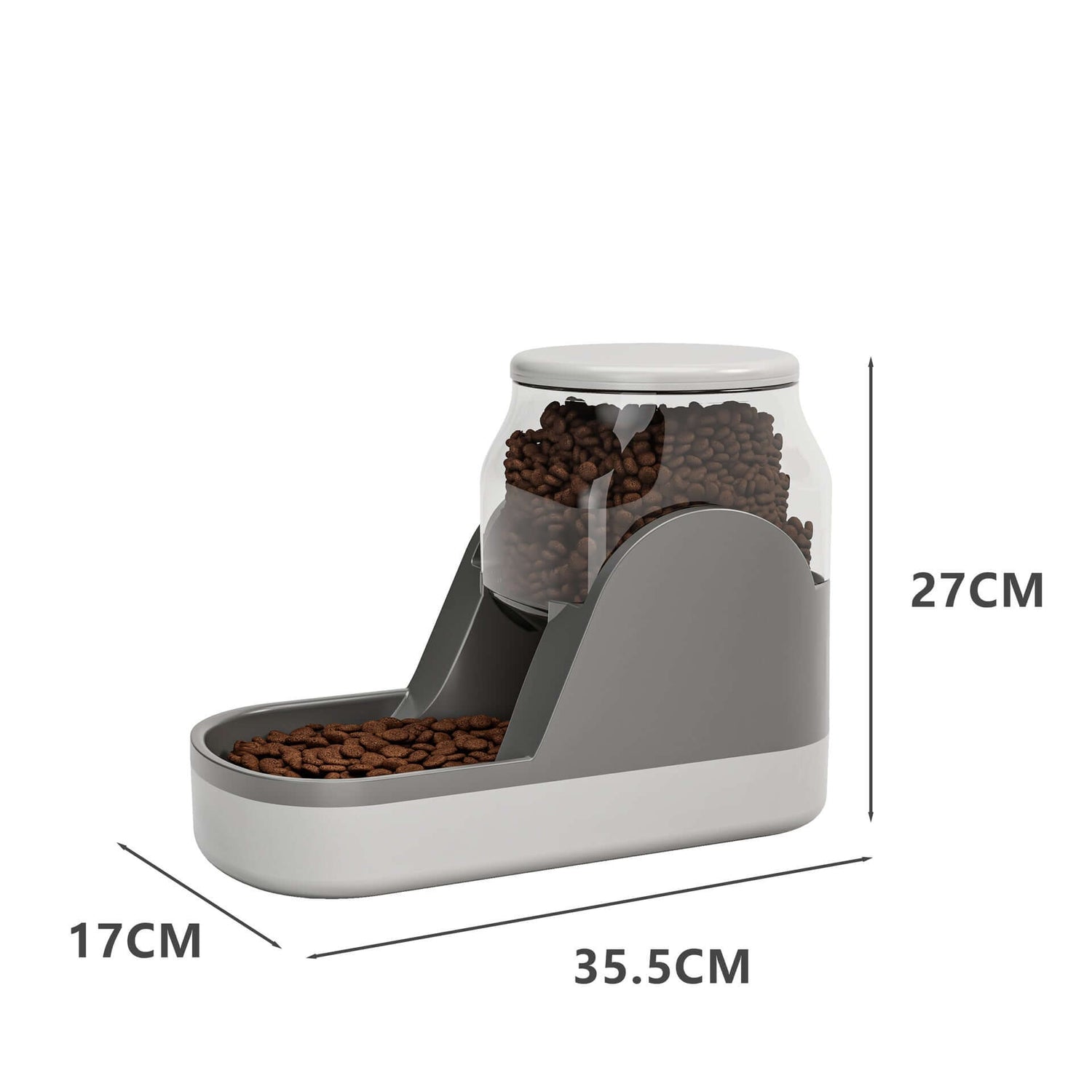 FREDOPETS Automatic Pet Feeder Water Fountain