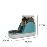 FREDOPETS Automatic Pet Feeder Water Fountain
