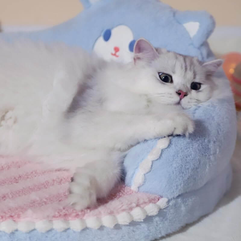 FREDOPETS Cozy Washable Cat Bed Furniture