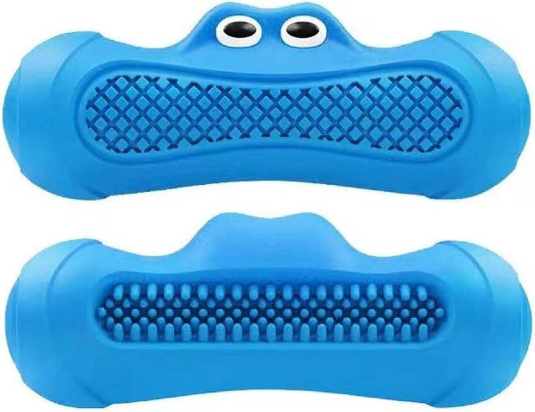 FREDOPETS Vocal Rugby Rubber Dog Chew Toy