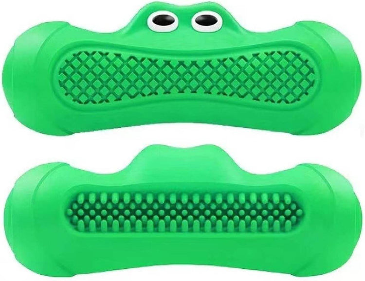 FREDOPETS Vocal Rugby Rubber Dog Chew Toy