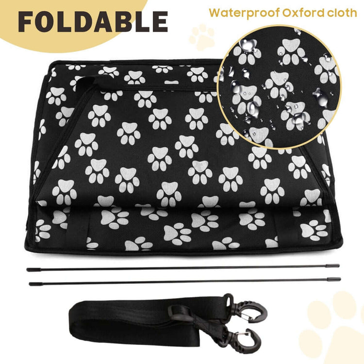 FREDOPETS Dog Car Seat Travel Booster