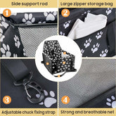 FREDOPETS Dog Car Seat Travel Booster
