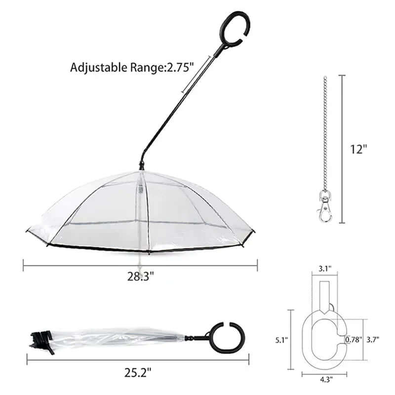 FREDOPETS Dog Umbrella
