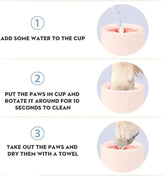 FREDOPETS Dog Paw Cleaner