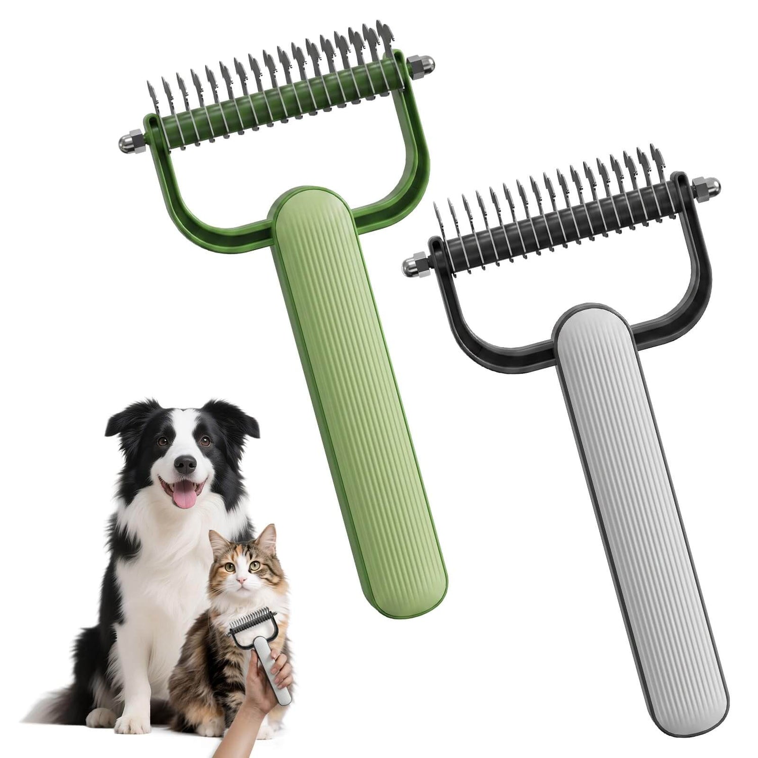FREDOPETS Double-Sided Dematting Comb 2026