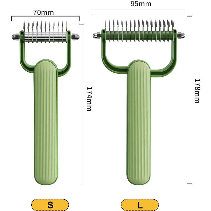 FREDOPETS Double-Sided Dematting Comb 2026