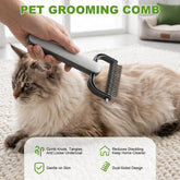 FREDOPETS Double-Sided Dematting Comb 2026