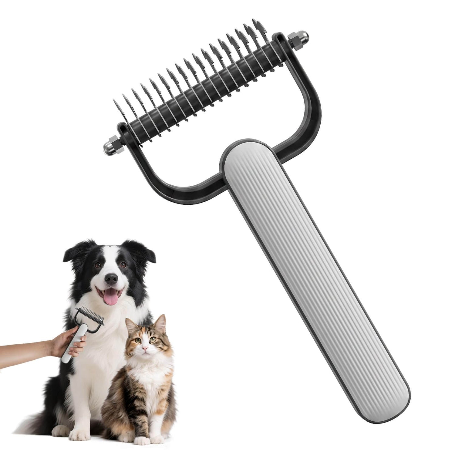 FREDOPETS Double-Sided Dematting Comb 2026
