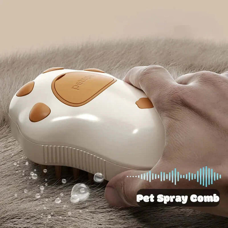 FREDOPETS Electric Cat Steam Grooming Brush