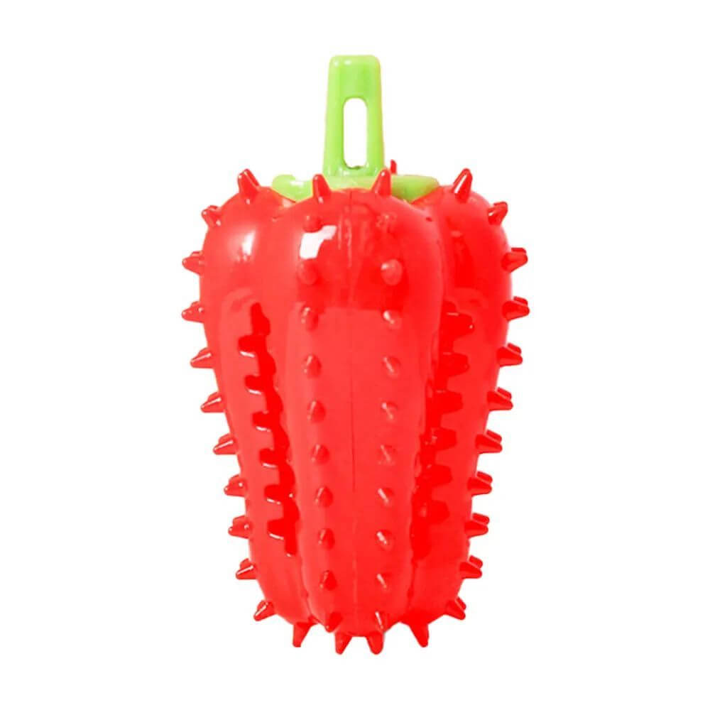 FREDOPETS Latex Hippo Squeaky Dog Toy