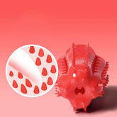 FREDOPETS Latex Hippo Squeaky Dog Toy