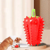 FREDOPETS Latex Hippo Squeaky Dog Toy
