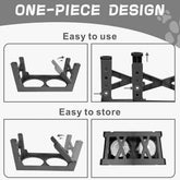 FREDOPETS Large Dog Raised Feeding Station