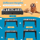 FREDOPETS Large Dog Raised Feeding Station