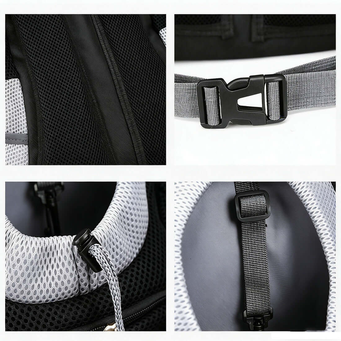 FREDOPETS Breathable Mesh Pet Travel Backpack for Dogs and Cats