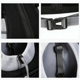 FREDOPETS Breathable Mesh Pet Travel Backpack for Dogs and Cats