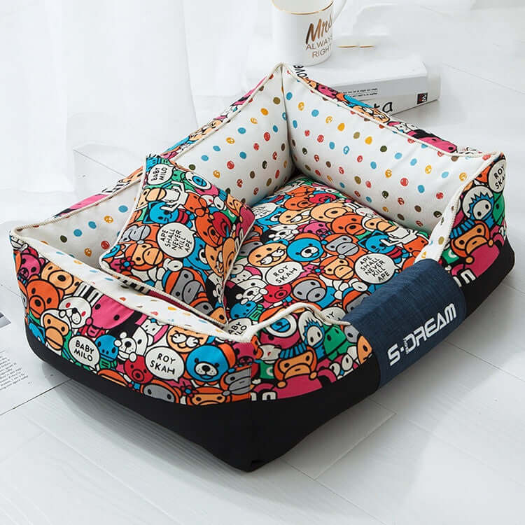 FREDOPETS Cozy Pet House Bed Mat