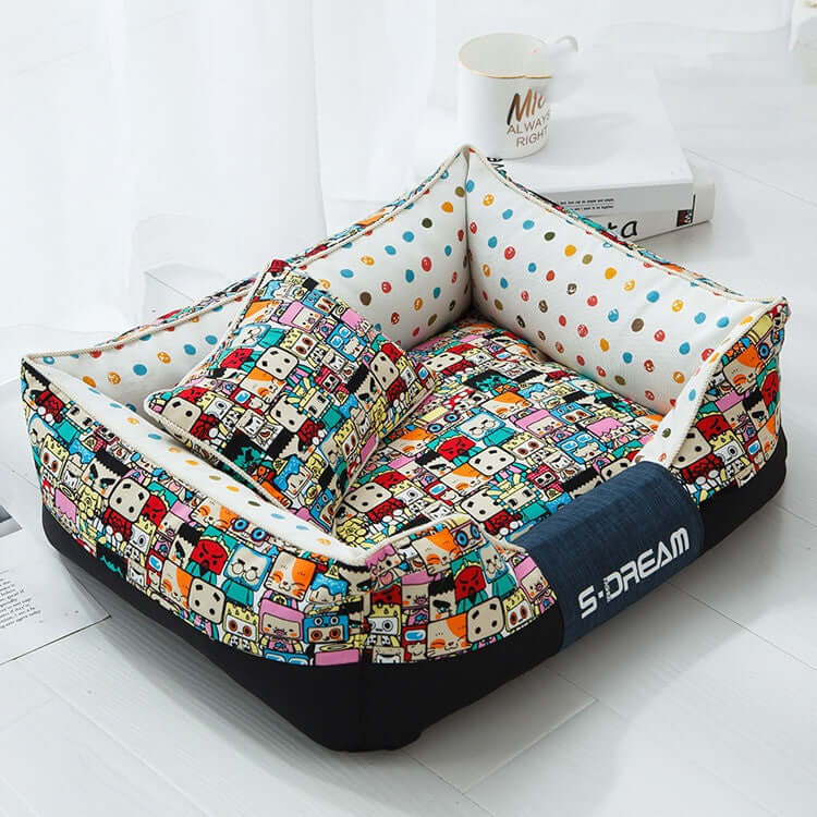 FREDOPETS Cozy Pet House Bed Mat